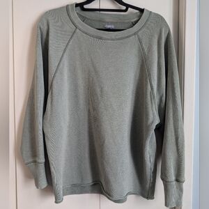 Olive Green Aerie Crewneck